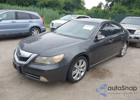 2009 Acura Rl 3.7 из США, поврежденный, VIN JH4KB26649C000975